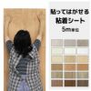 貼ってはがせる壁紙